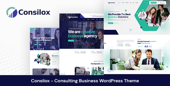 Consilox - Consulting Business WordPress Theme