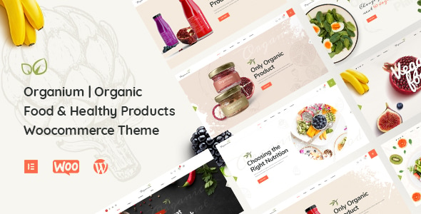 Organium Healthy & Organic Food Woocommerce Theme