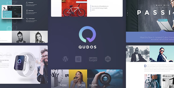 Qudos - Creative Portfolio & Agency WordPress Theme