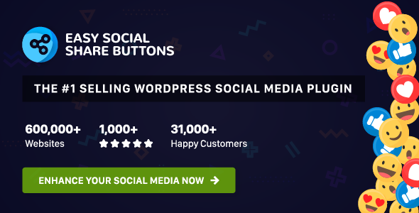 Easy Social Share Buttons for WordPress