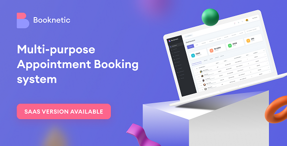 Booknetic - Appointment Booking & Appointment Scheduling & Calendar reservation [SaaS]