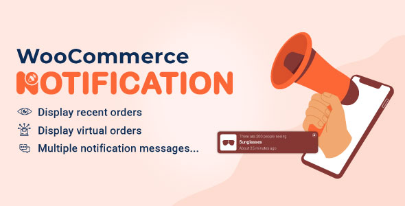 WooCommerce Notification | Boost Your Sales - Live Feed Sales - Recent Sales Popup - Upsells